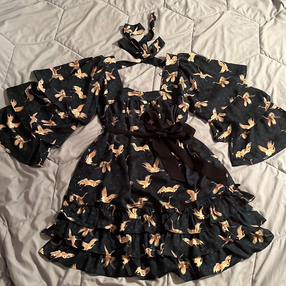 Like new Happy X Nature dress with pockets.